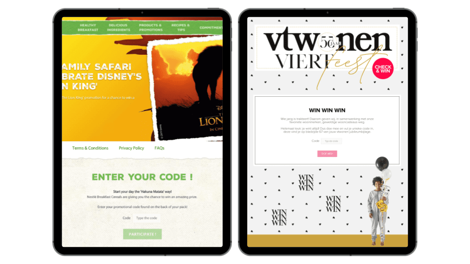 interactive-quiz-marketing-unique-code
