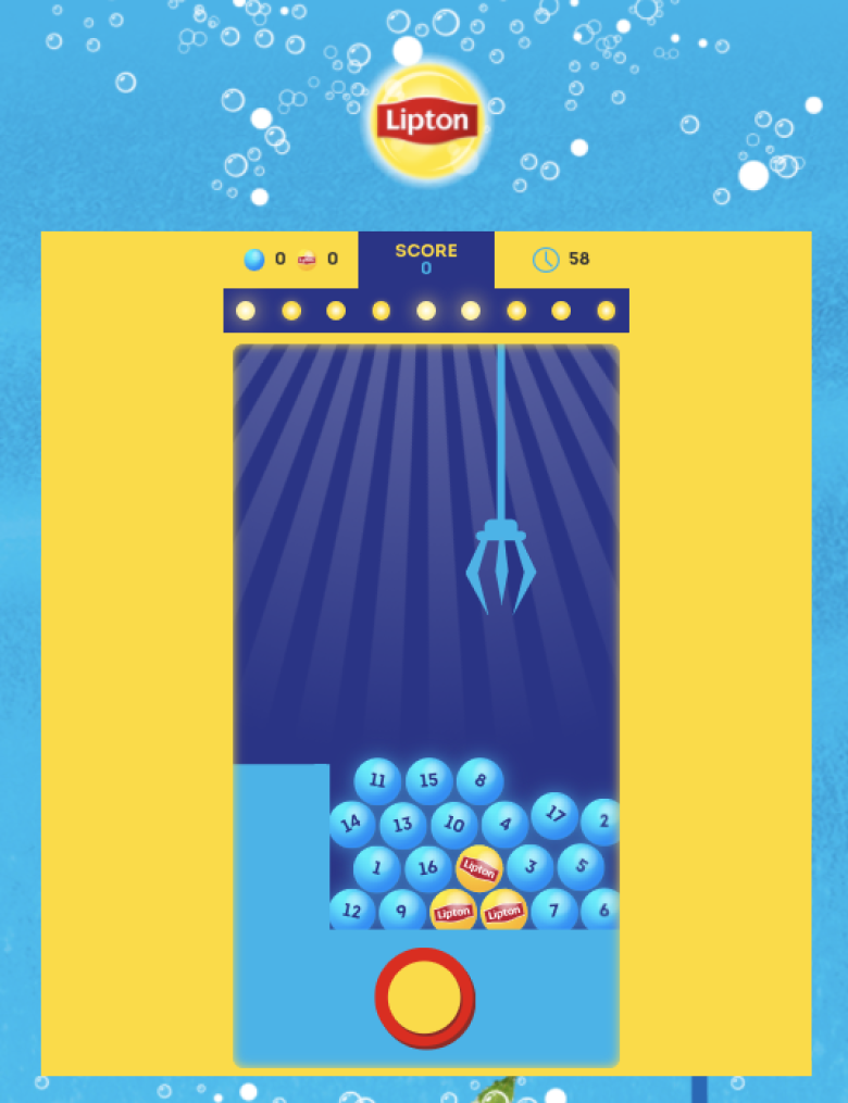 Le jeu des bulles