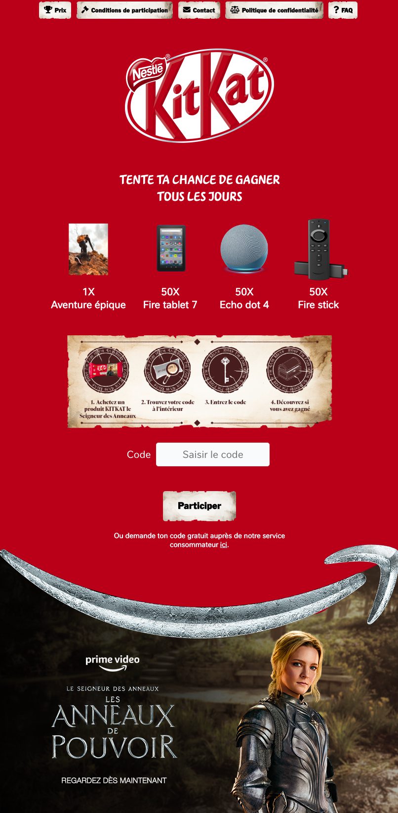 Le challenge KitKat