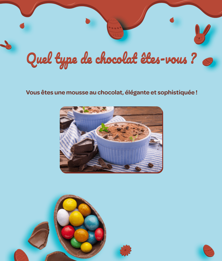 Personality test image : quel type de chocolat êtes-vous ? 
