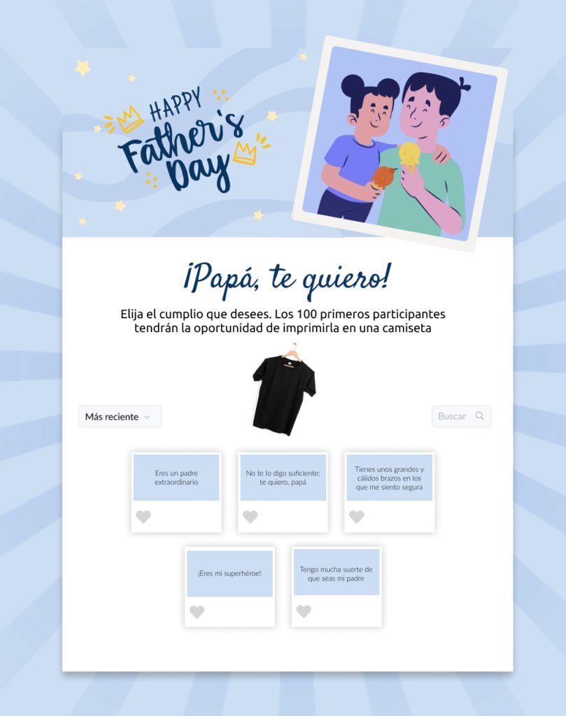 Ideas para el dia del padre: writing contest image