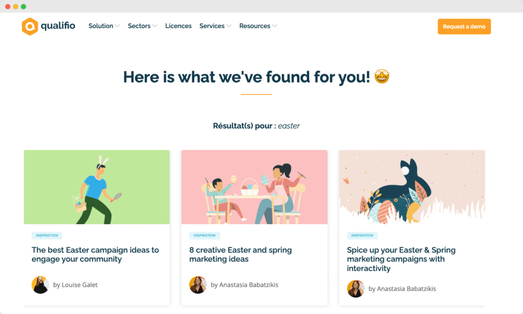 Easter marketing campaign ideas: page Easter image