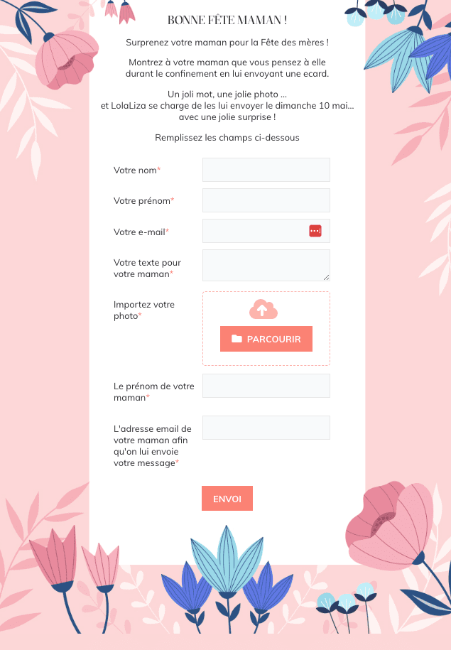 LolaLiza - email card