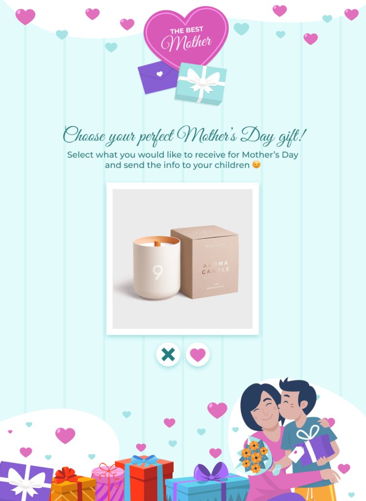 Swiper test - mother's day