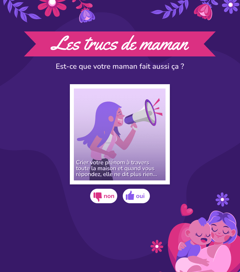 Swiper : fête des mères