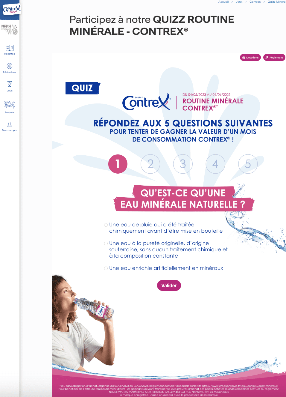 Le quiz minéral
