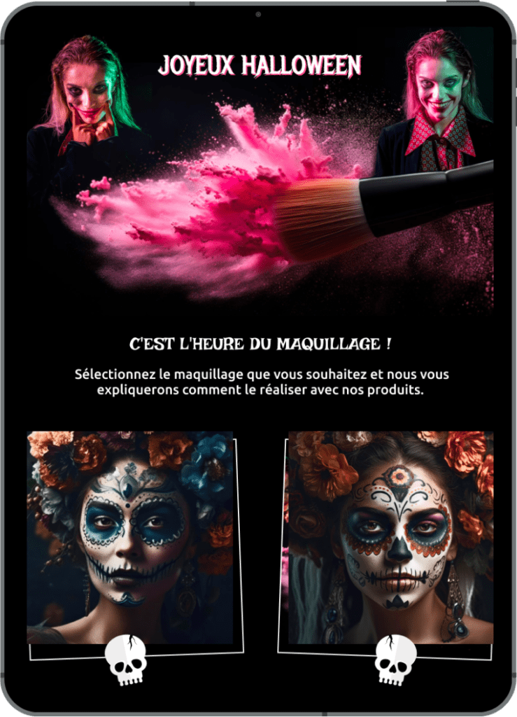 campagne-halloween-makeup