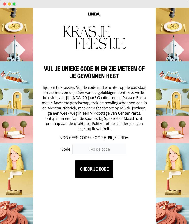 Anniversary contest