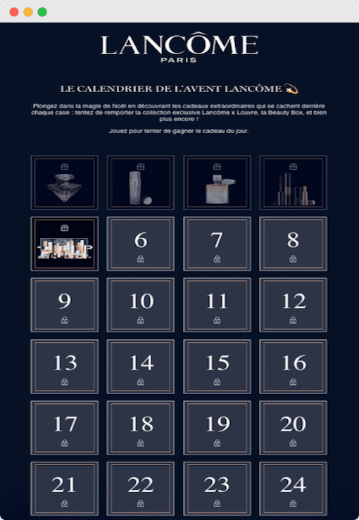 Lancôme x Louvre beauty box