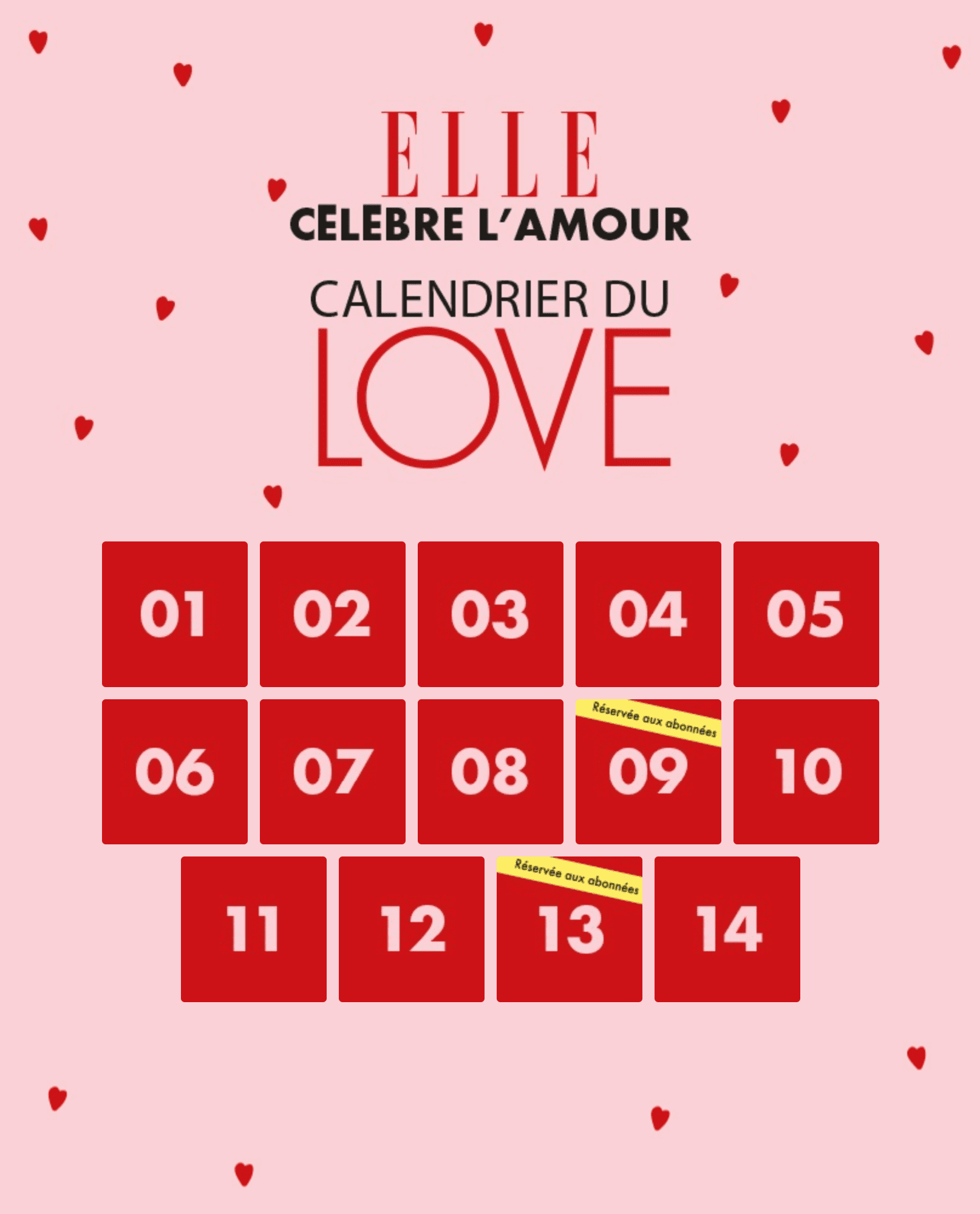 El calendario de amor de Elle