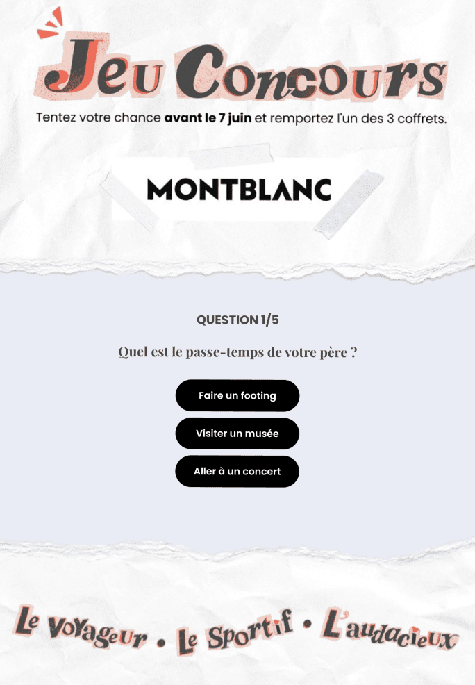 Trouve le cadeau idéal pour la fête des Pères
