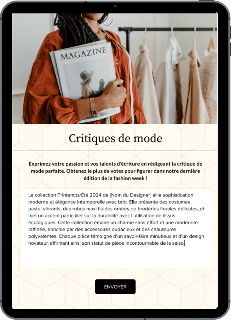 ipad-marketing-de-mode-concours-ecriture