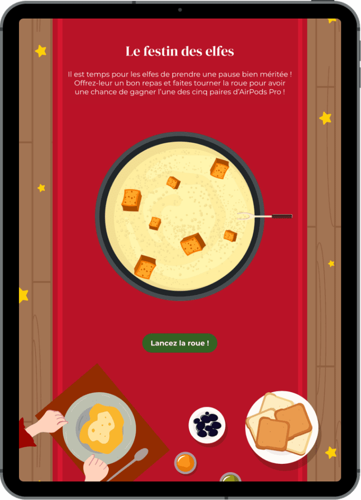 ipad-festin-des-elfes-roue-de-la-fortune-marketing-de-noel