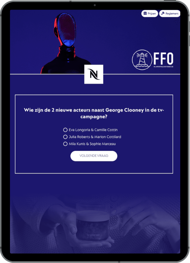 ipad-nespresso-quiz-interactive-marketing-campaigns-of-january
