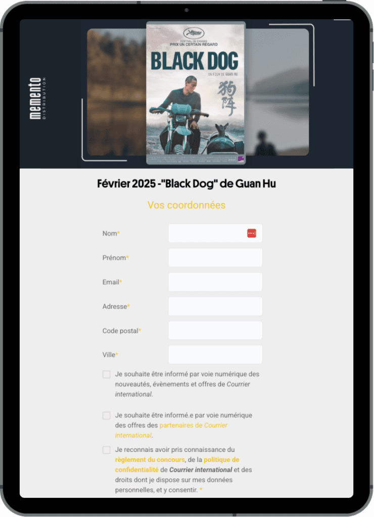 ipad-form-courrier-international-interactive-marketing-campaigns-of-march