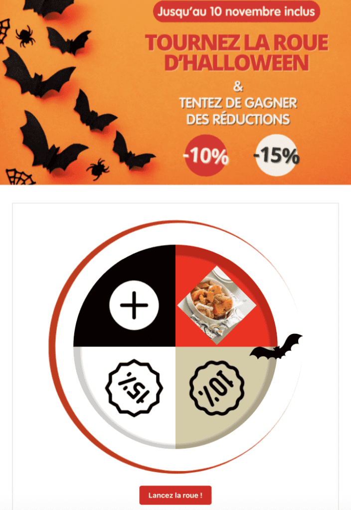 The Halloween wheel