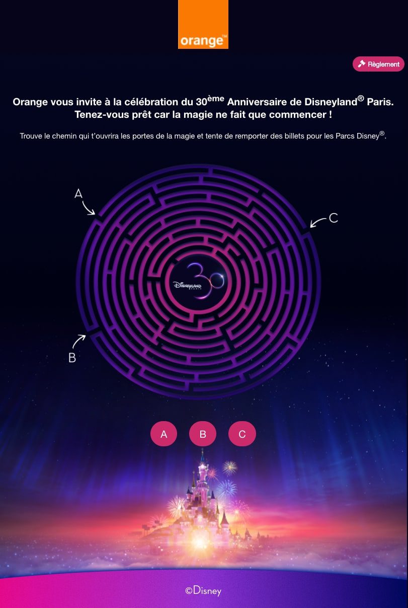 The maze quiz