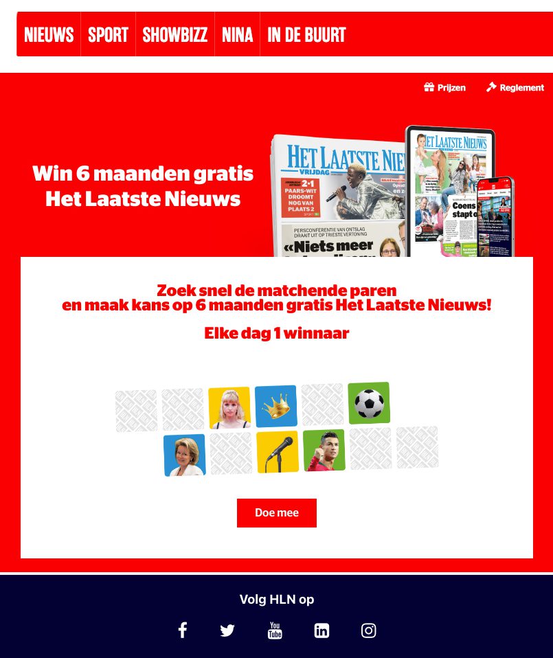 La campagne de génération de leads de HLN