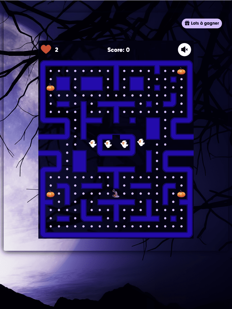 Spooky “Pac Man”