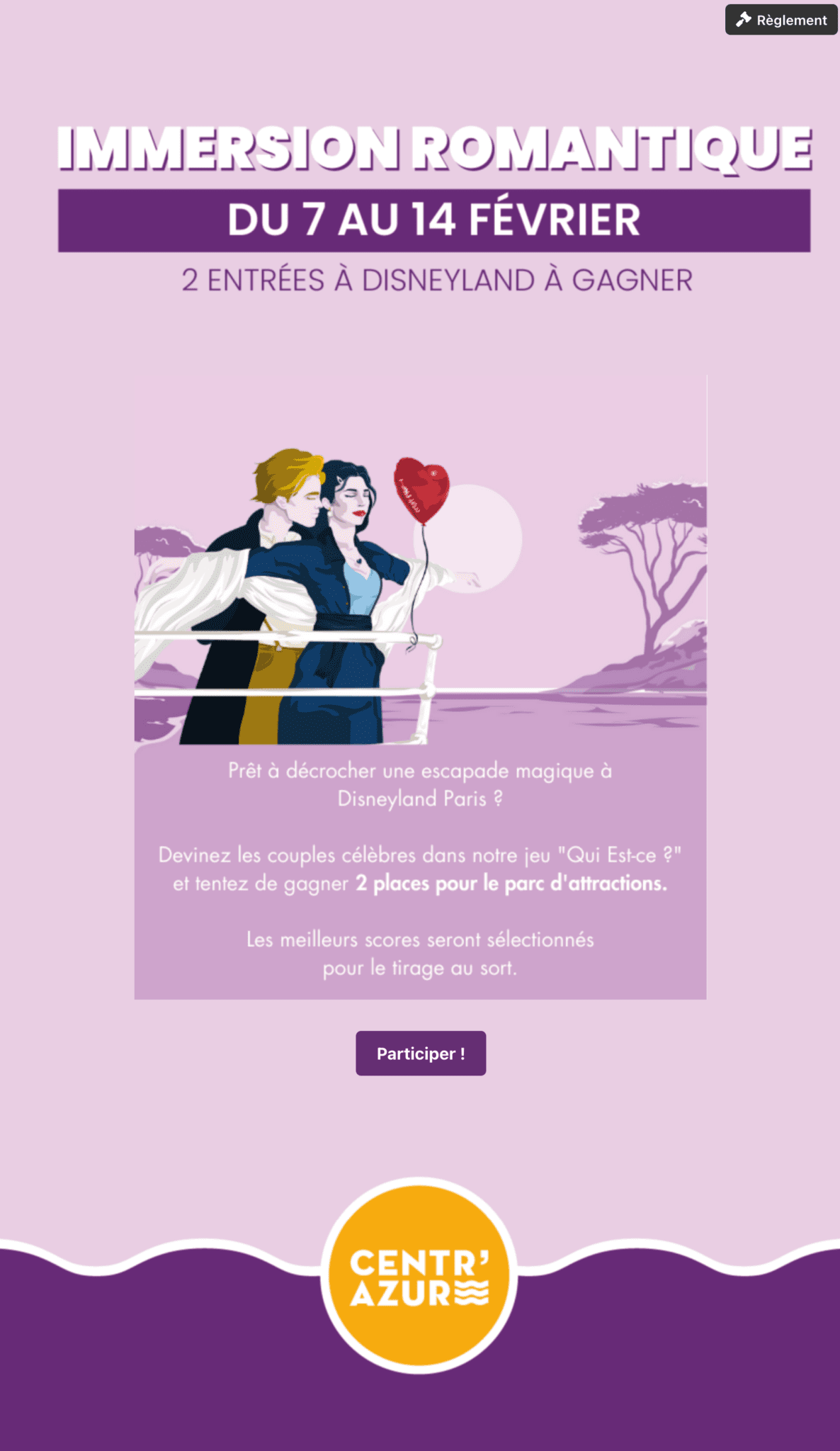 Romantic escape