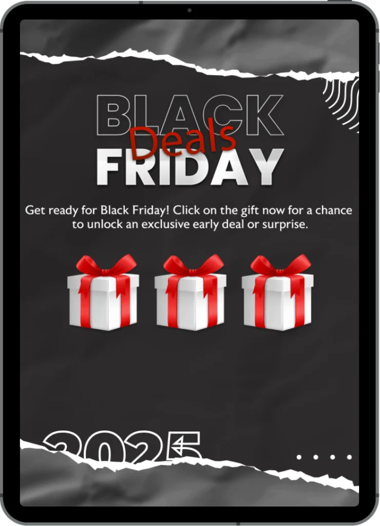 ipad-shell-game-black-friday-autumn-marketing-campaigns