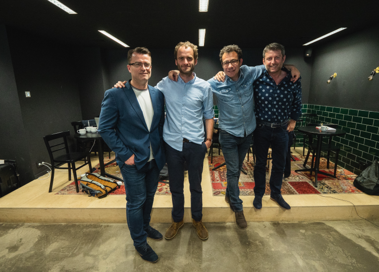 Ian, Quentin, Olivier, Serge