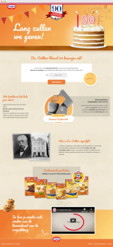 dr-oetker-contest-birthday-campaign