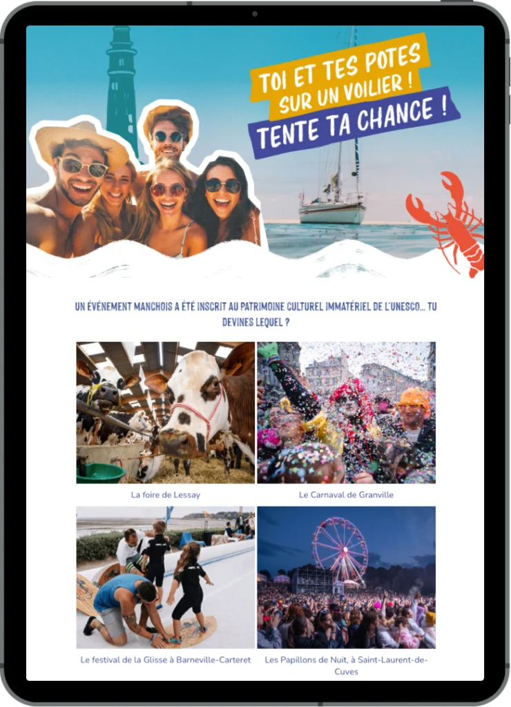 ipad-attitude-manche-quiz-interactive-marketing-campaigns-of-july
