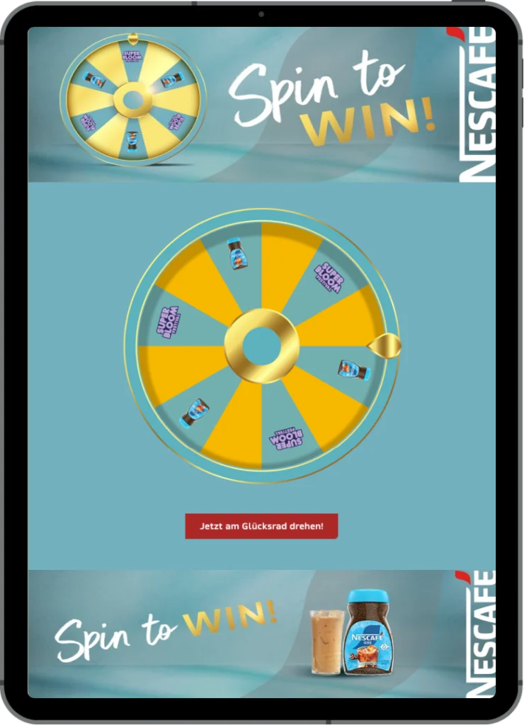 ipad-nescafe-rueda-de-la-fortuna-marketing-interactivo-favoritas-de-julio
