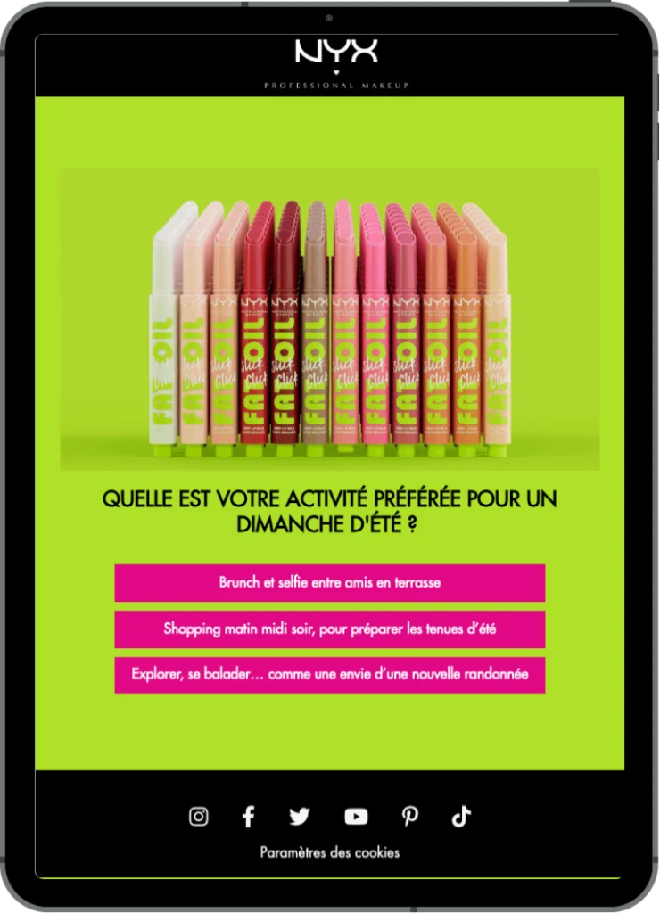 ipad-nyx-test-de-personalidad-marketing-interactivo-favoritas-de-julio