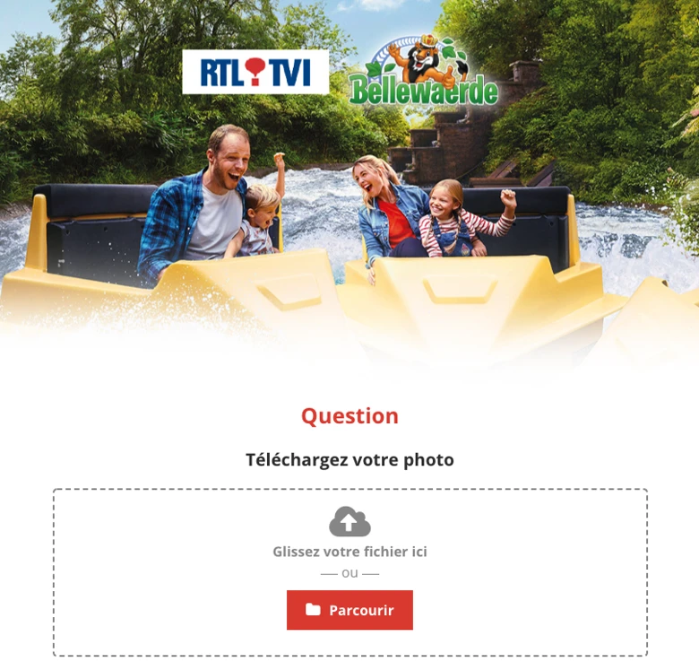 La campagne CGU de RTL-TVI avec Bellewaerde