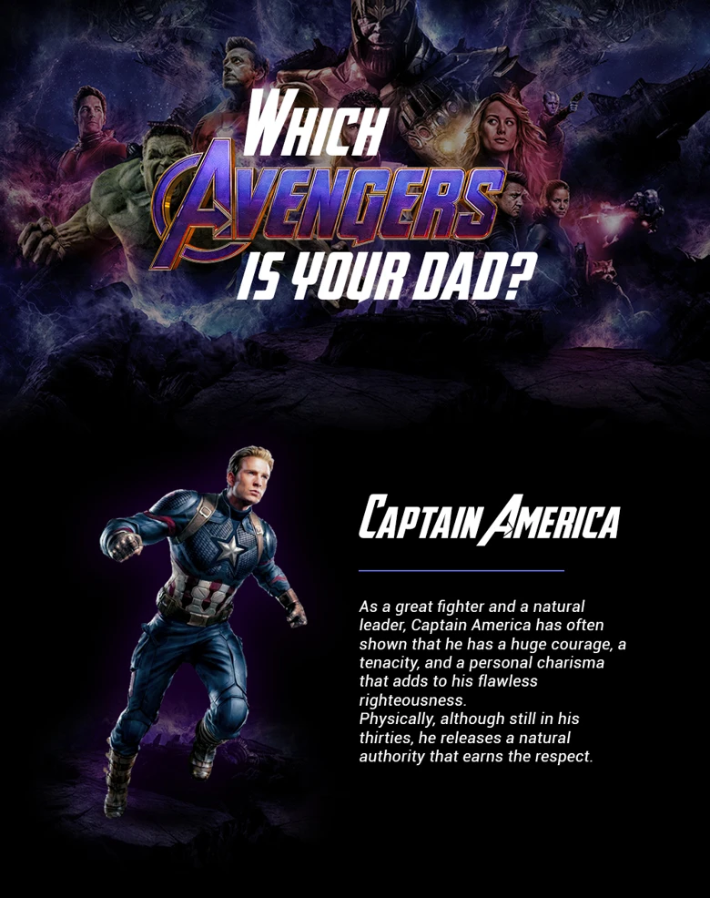 personality-test-which-avengers-are-you-fathers-day-2019