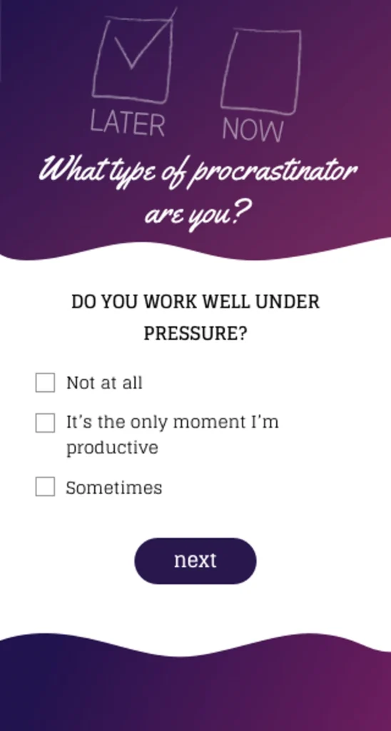 procrastination-day-personality-test-inspiration-easter-spring-qualifio-2018