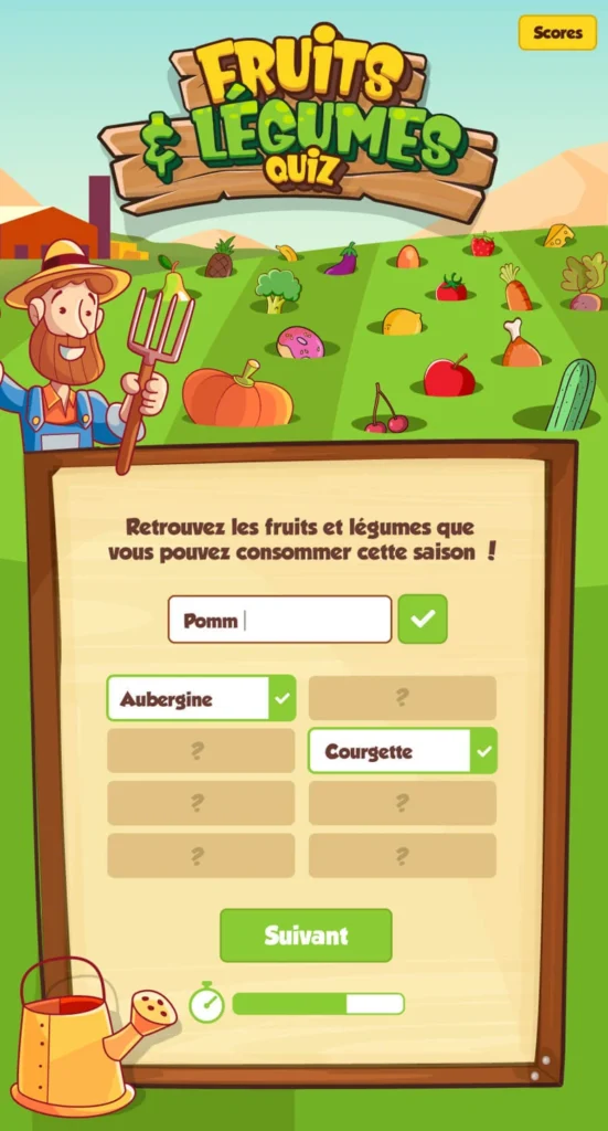 Quiz sur l'alimentation : Retrouvez les fruits et légumes que vous pouvez consommer cette saison !