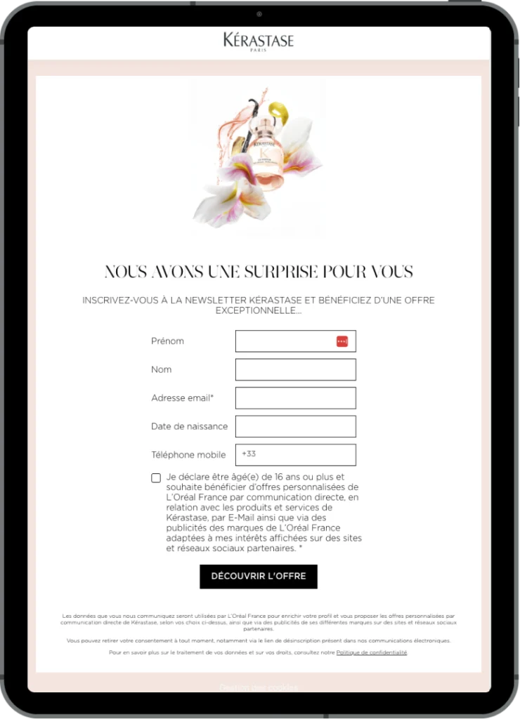ipad-kerastase-quiz-interactive-marketing-campaigns-of-september-2