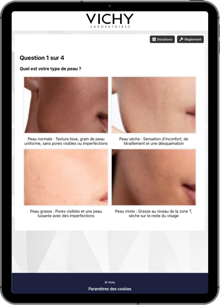 ipad-vichy-personality-test-interactive-marketing-campaigns-of-september