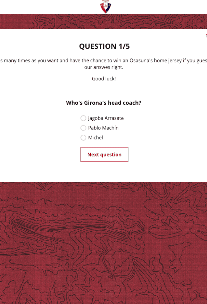 El quiz de rivales del CA Osasuna