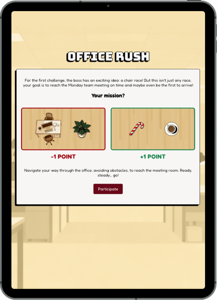 ipad-chair-race-obstacle-run-christmas-at-the-office